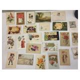 vintage & antique Postcards lot of 25