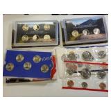 4 us coin mint sets nickel