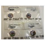 2009 lincoln cent proof like & colorize coin set