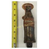 antique style cast iron coca cola door handle pull