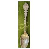 1893 sterling silver more & leding caravel spoon