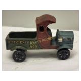 vtg heavy cast iron auto express 548 farm truck