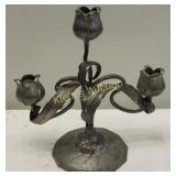 rare Jugendstel art nouveau orivit pewter candle h