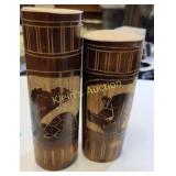 madagascar bamboo tube shakers musical