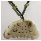 light green jade jadeite necklace