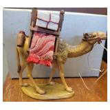 ANRI hand carved & painted wooden camel figurine