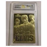 2010 Merrick mint sculpted elvis presley gold card