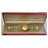 Omega Constellation watch gold 18K w/ 14K bracelet