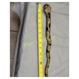 jo flowers pottery hand made snake 16"