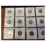 lot of 12 brilliant uncir & old jefferson nickels