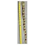 rare Jo Flowers pottery snake 2004-23"