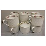 arzberg Germany athena rose porcelain cups 11