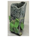 Wazon Strehla? vase hand made 7 1/4" tall