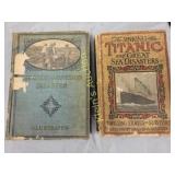 antique 2 books, the great galveston disaster &