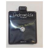 vtg lindenwolds white sapphire round brilliant gm