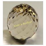 swarovski crystal scs member only ostrich egg
