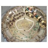 estate necklace lot 4pcs all nice shells beads