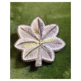 sterling WWII us army lt colonel cluster pin