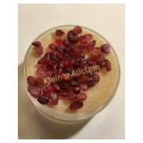large lot of garnets or rubies? gemstones