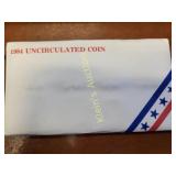 1984 uncirculated coin set P &D in sealed pkg