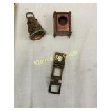 mini carriage clock case, candle snuffer++