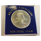 1960 Elizabeth II 5 shillings BU Coin