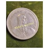 switzerland 5 franc 1931 silver coin .835 silver +