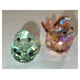 Swarovski crystal duck & bird jenna & duck