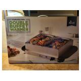 Double buffet warmer stainless New in box