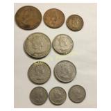 world coin collection British carribean territory