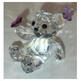 swarovski kris bear playful butterflies