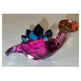 rare artist signed swarovski dinosaur Stephanie