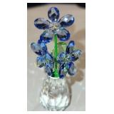 swarovski crystal flower dreams forget me not