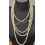 vtg estate pearls hand knotted 54" x 2