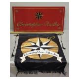 pair of Christopher Radko dealer signs one silk?