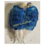 brooch hand made shell Bird