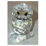owl swarovski crystal figurine