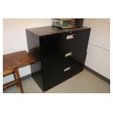 3 drawer filing chest