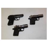 Group shot of pistols