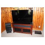 Vizio 55” flat screen TV & Sony speaker system