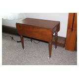 Antique drop leaf table