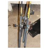15+ Fishing poles and reels