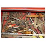 Vintage tools incl. Ford wrench