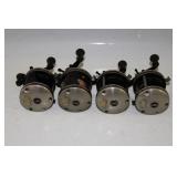 #86 Lot of 4 Abu Garcia Ambassadeur Fishing Reels incl.  5500S, etc.