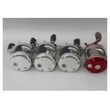 #87 Lot of 4 Abu Garcia Ambassadeur Fishing Reels incl. Big  Game 9000, etc.