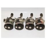 #89 Lot of 4 Abu Garcia Ambassadeur Fishing Reels incl.  5501-CS, etc.