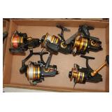 #91 Penn Fishing Reel Lot incl. 650 SS, 550 SS, etc. 