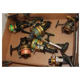 #98 Penn Fishing Reel Lot incl. 8500 SS, 650 SS, etc.