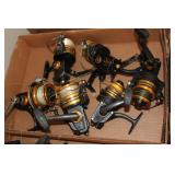 #106 Penn Fishing Reel Lot incl. 704 Z, 450 SS, etc.