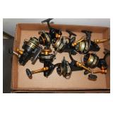 #102 Penn Fishing Reel Lot incl. 550 SS, 704Z, etc.
